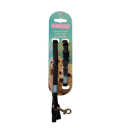Nylon Black Puppy Collar And Lead Set by Hem And Boo